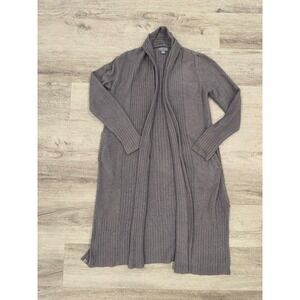 Barefoot Dreams Women's Gray Cozy Oversized Cardigan, XS